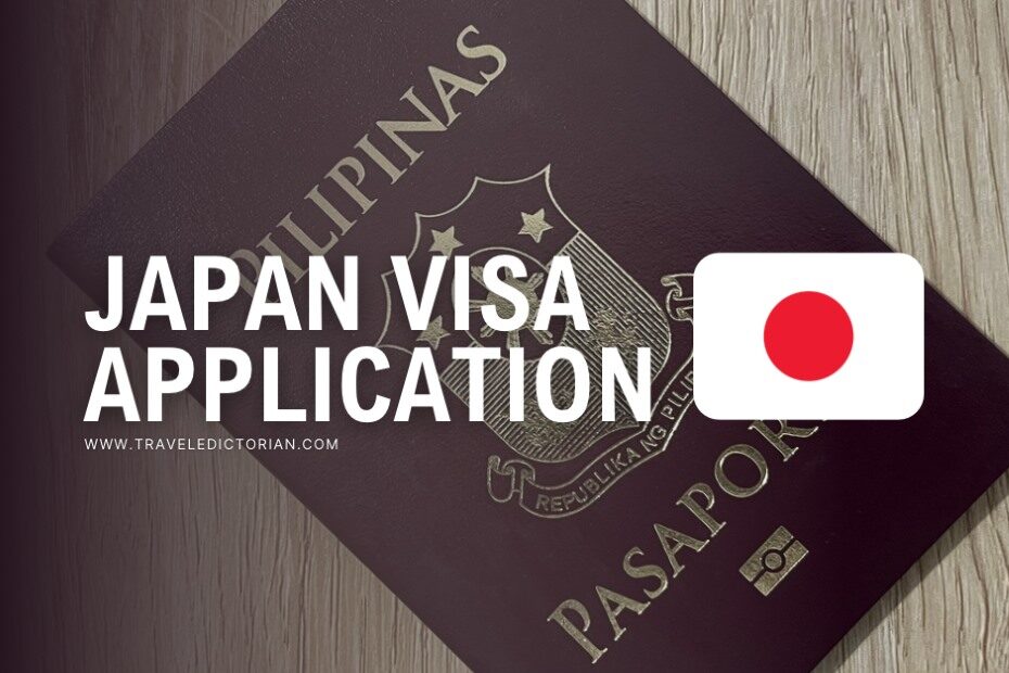 Philippine Passport with Japanese flag